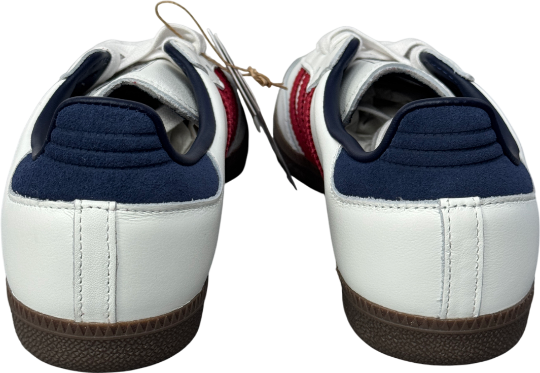 adidas White Adidas Samba Og Core White, Team Victory Red & Night Indigo Trainers UK 4.5 EU 37.5 👠
