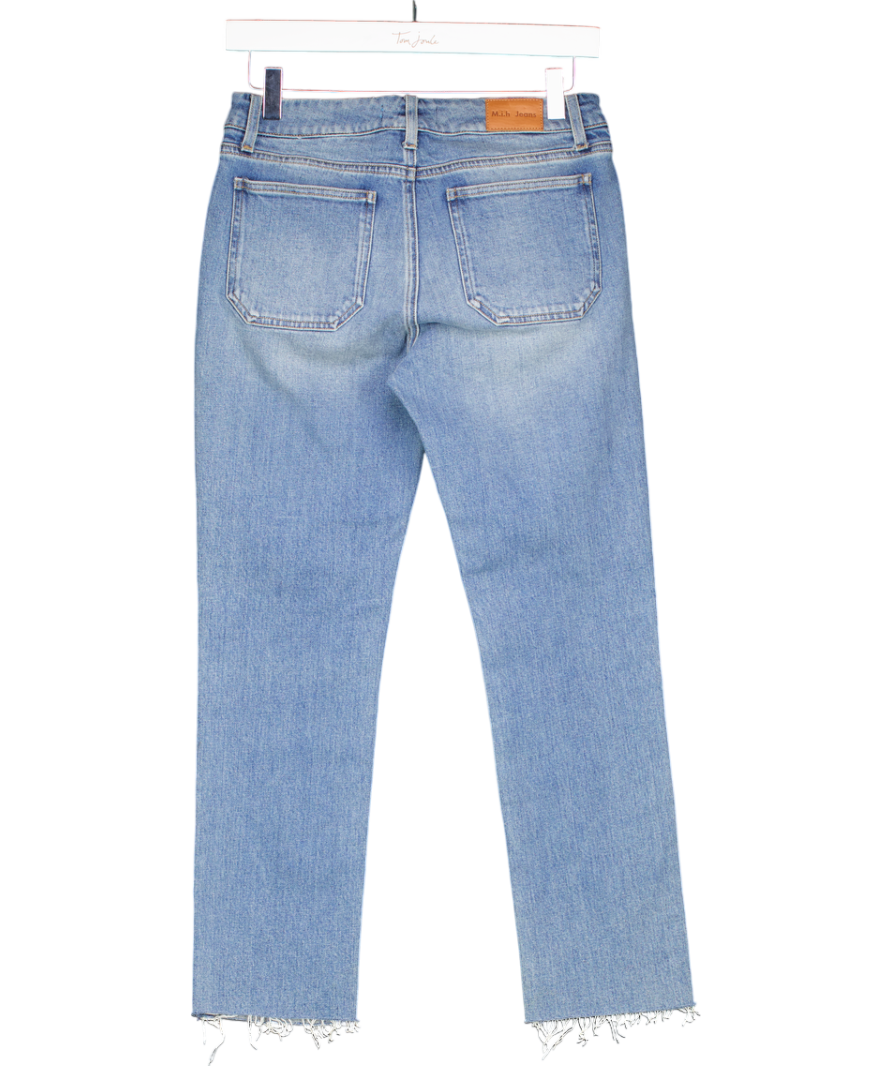 MIH Jeans Blue Niki High Rise Cropped Jeans W25