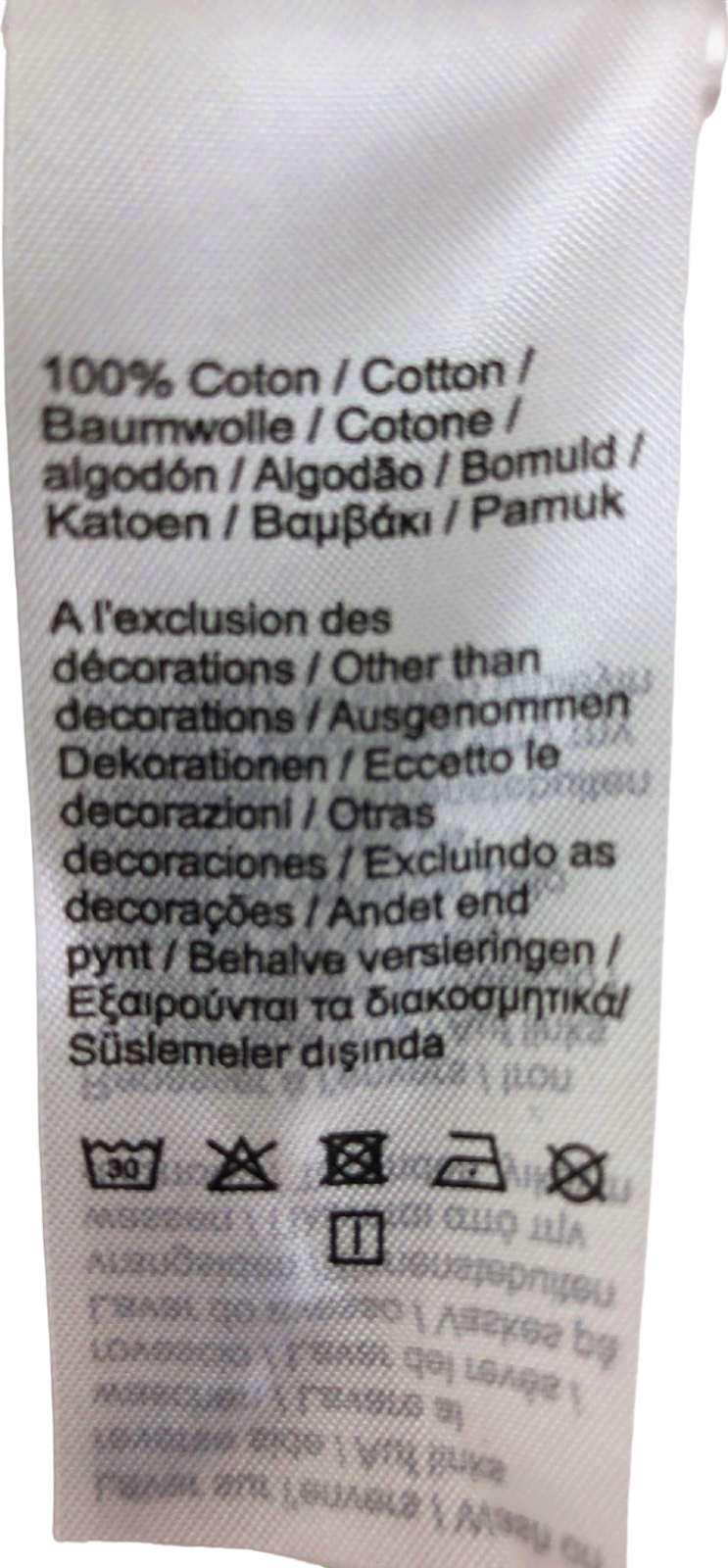 Lacoste White Classic Fit Hoodie UK M