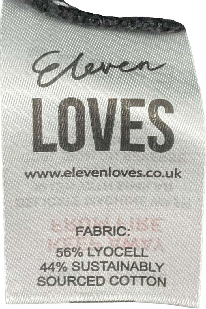 Eleven Loves Black Tina Utility Shacket UK 14