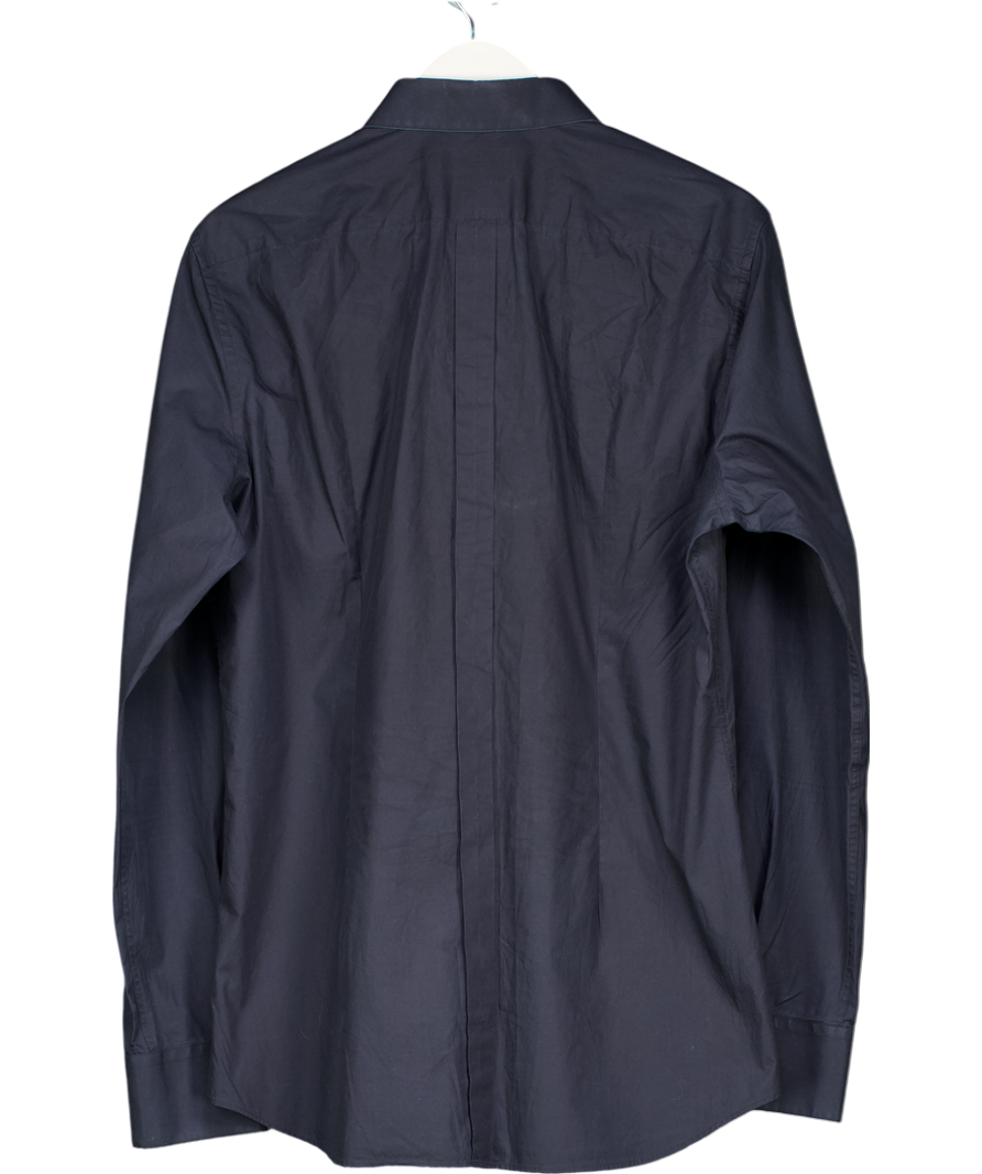 Dolce & Gabbana Blue Cotton Long Sleeve T-shirt UK XL