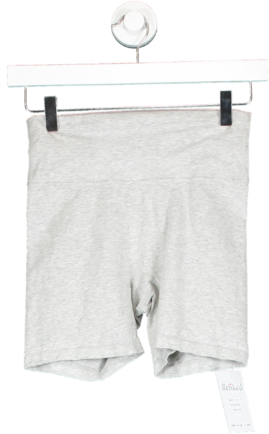 Adanola Grey Cotton Crop Shorts UK S