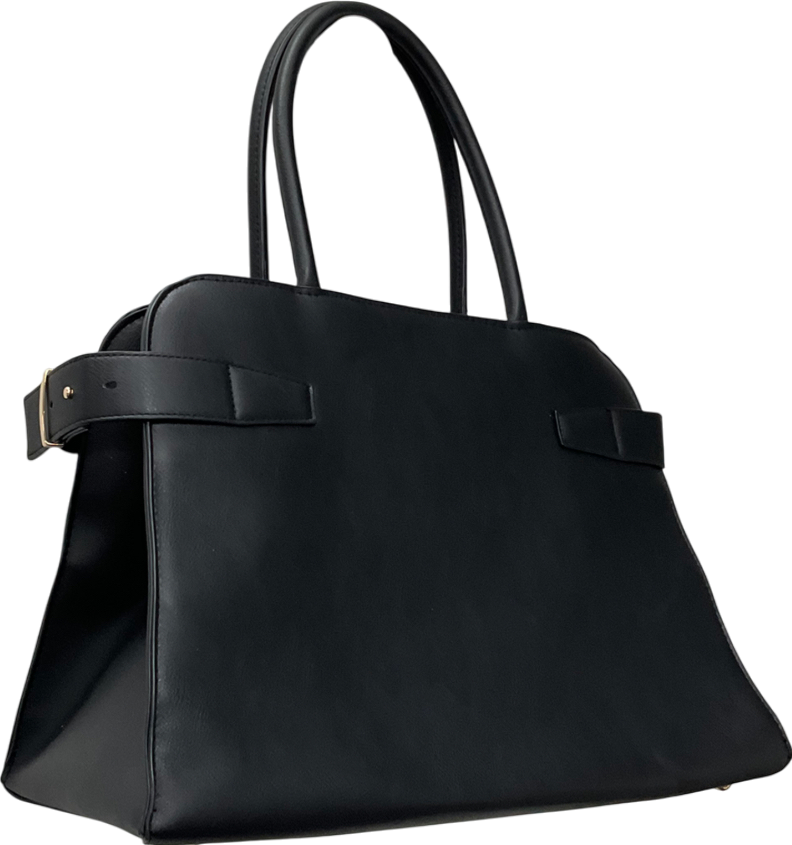 H&M Black Shopper Hand Bag One Size