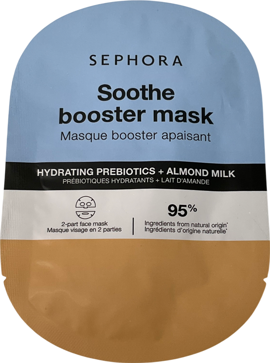 sephora Soothe Booster Mask 2 part