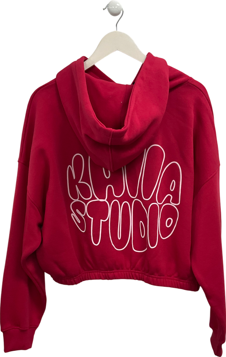 Kaiia the label Red Bubble Logo Zip Through Hoodie UK 14