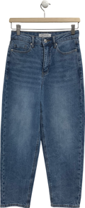 FOREVER NEW Blue Barrel leg Jeans UK 6