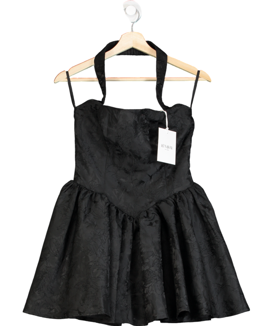 Runaway The Label Sabine Black Mini Dress UK S