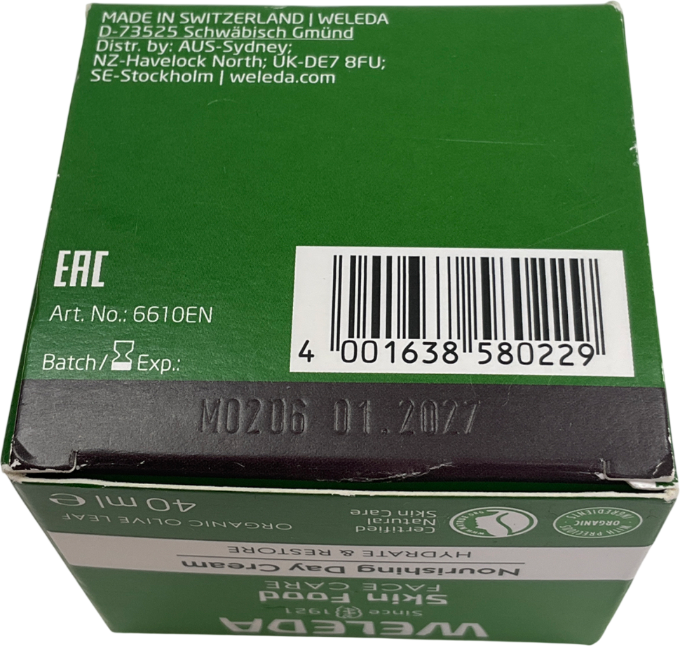 WELEDA Skin Food Nourishing Day Cream 40ml