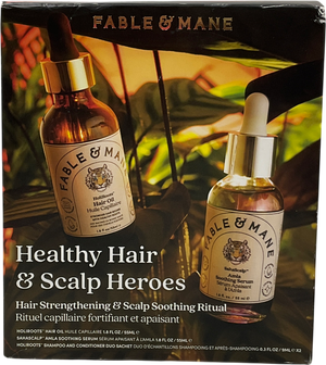 Fable & mane Healthy Hair And Scalp Heroes 55mlX2