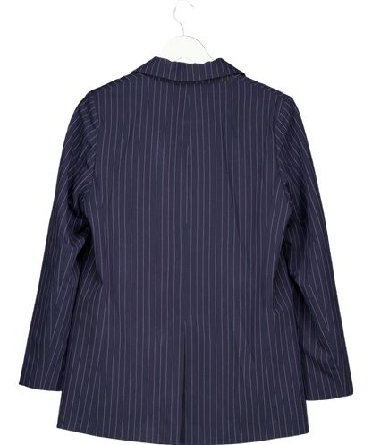 Helene Berman Blue Pinstripe Blazer UK 10