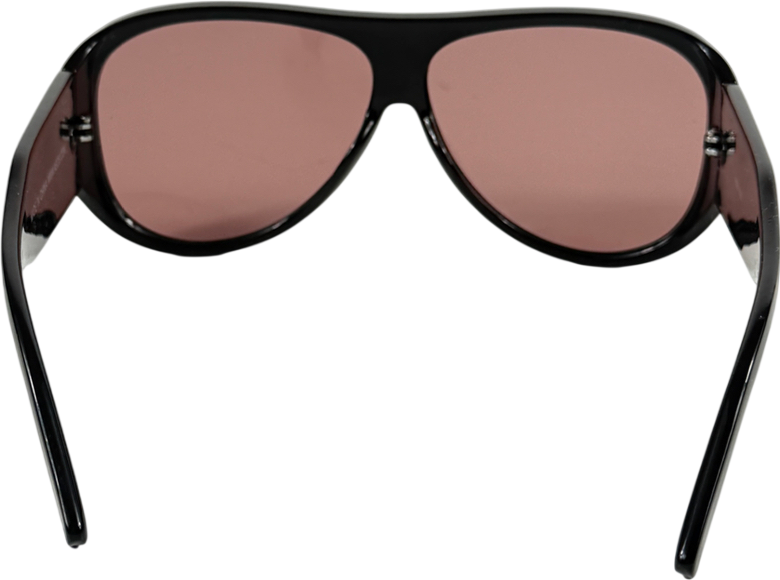 ASOS Brown Oversized Aviator Sunglasses One Size