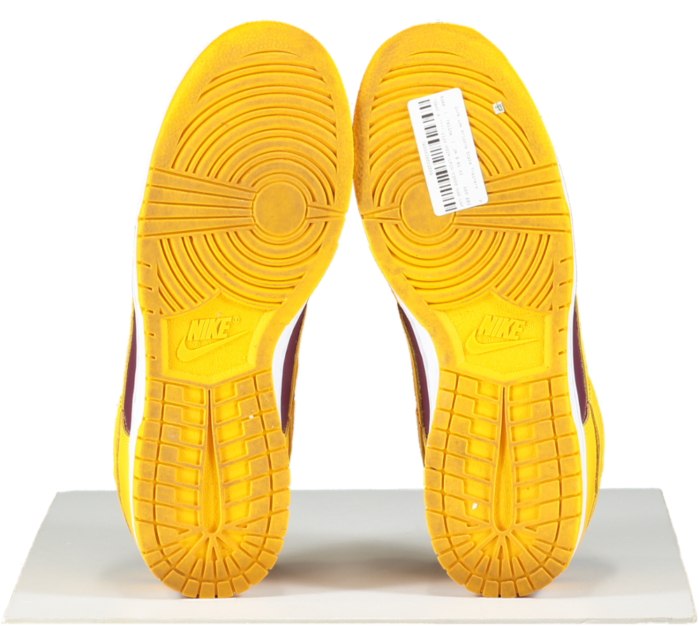 Nike Yellow Dunk Low Arizona State Trainers UK 9  👞