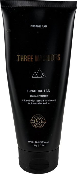 three warriors Natural Gradual Tan 150g
