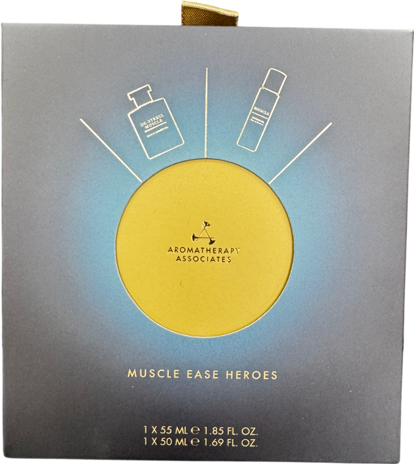 Aromatherapy Associates Ease & Recover Muscle Ease Heroes (worth £72) 2-PIECE