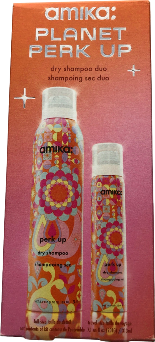 Amika Planet Perk Up Dry Shampoo Duo 313ml