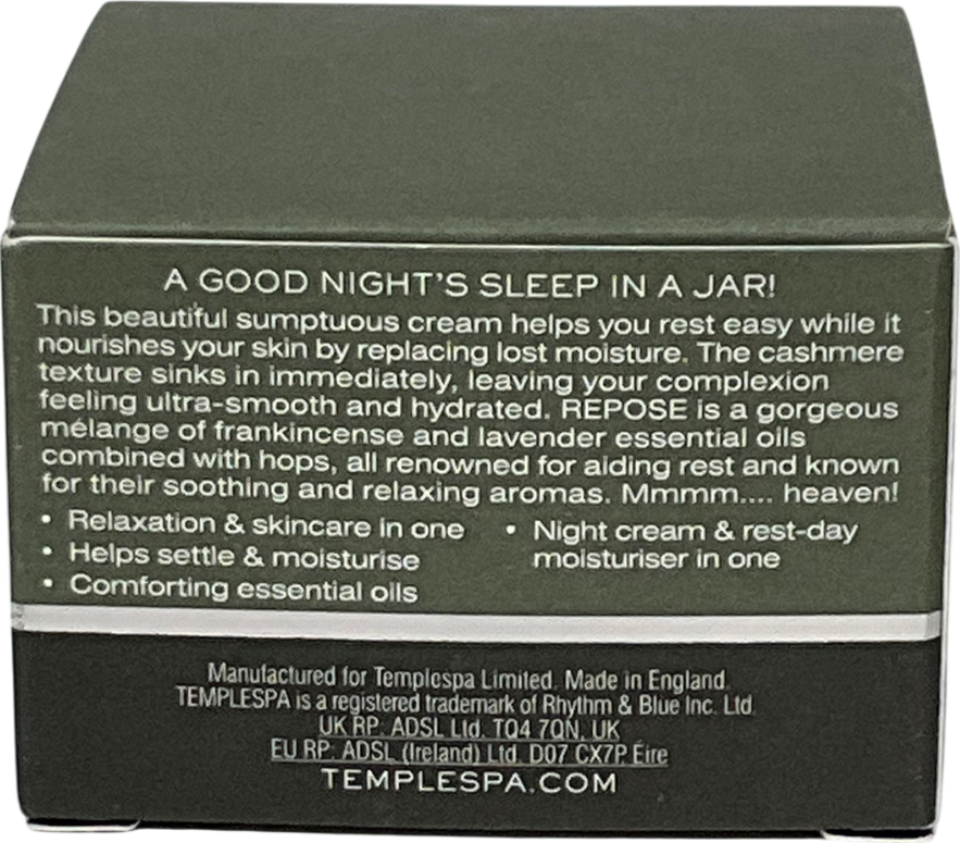 templespa Repose - Relaxing Night Cream 50ml