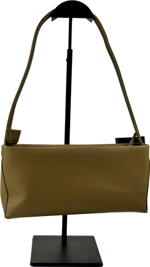 ASOS Design Minimal 90s Shoulder Bag In Olive Green