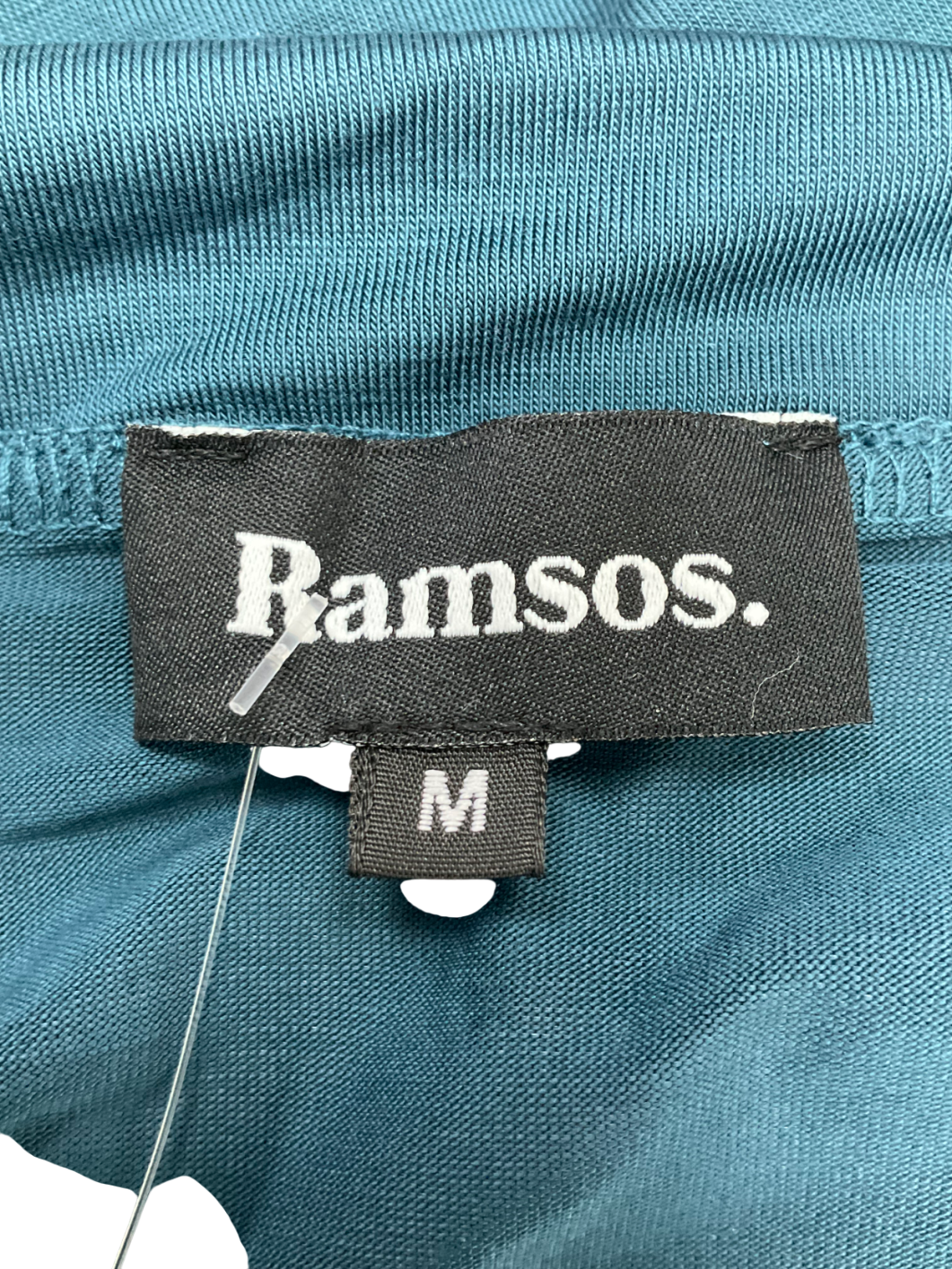 Ramsos Blue Cool Tencel Top UK M