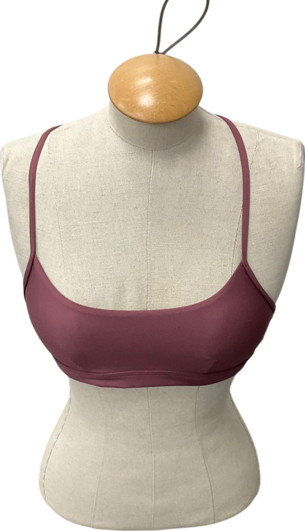 alo yoga Pink Airlift Intrigue Bra UK S