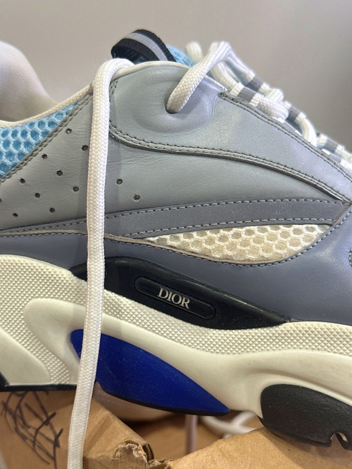 Dior Grey B22 Sneakers UK 9