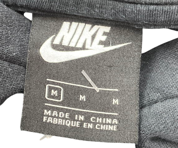 Nike Black Sportswear Club Fleece Hooded Tracksuit UK M