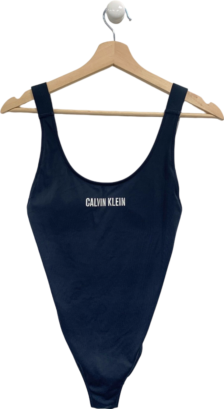 Calvin Klein Black Swimwear One-Piece UK S