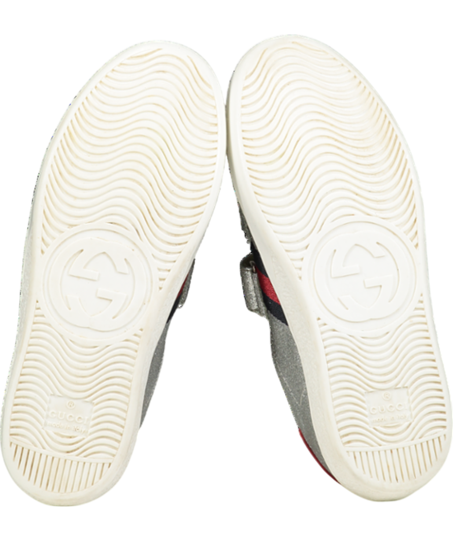 GUCCI White Ace Wolf Patch Trainers UK EU ๐ โ Reliked