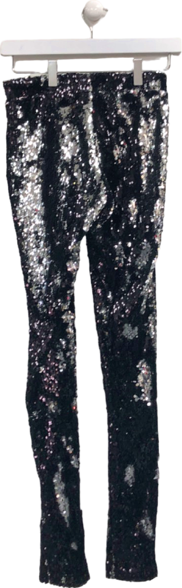 Filles A Papa Black Sequin Trousers XS