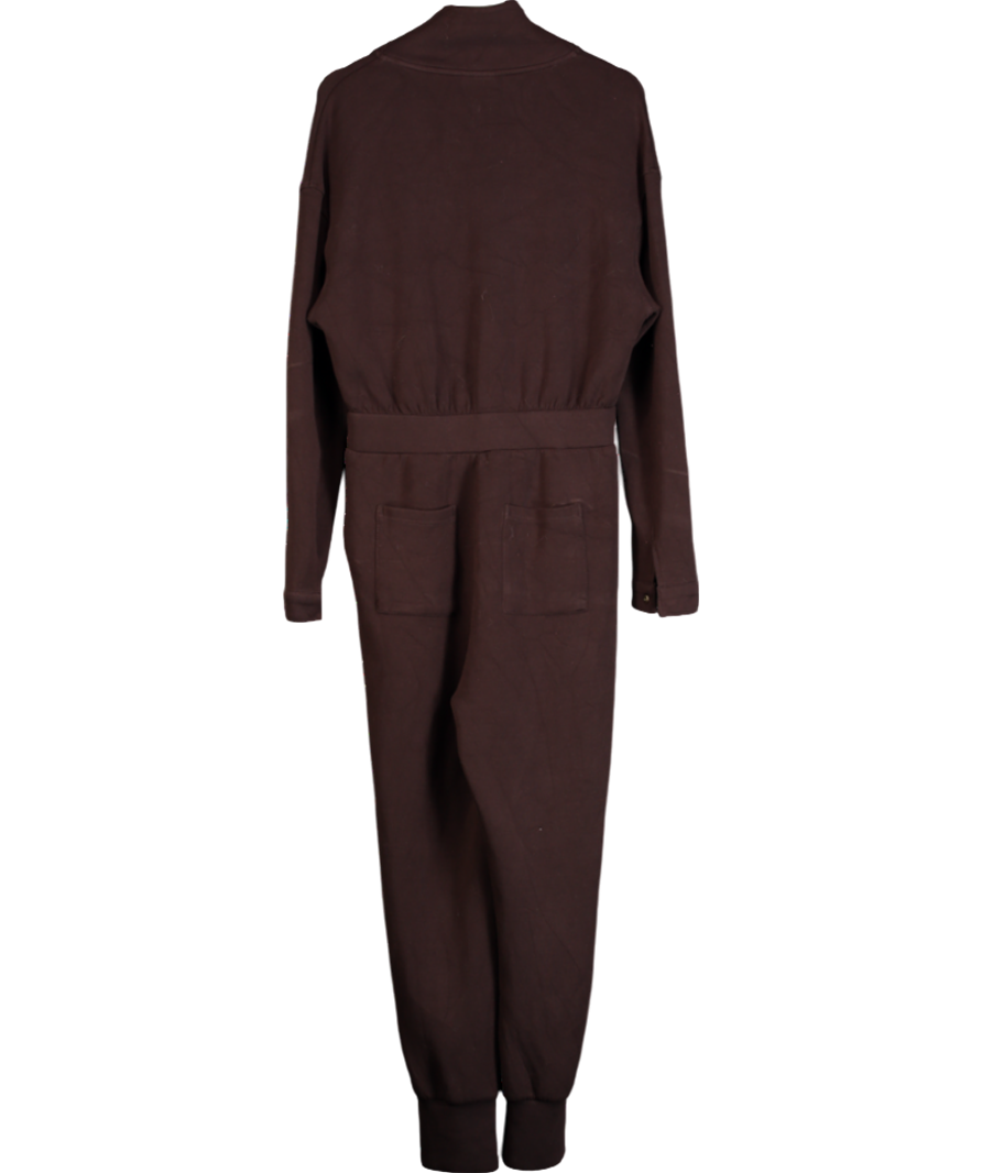 Varley Brown Talia Jumpsuit UK M