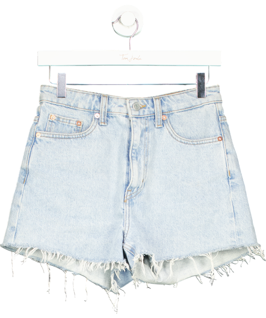 Weekday Blue Eya Denim Shorts W27