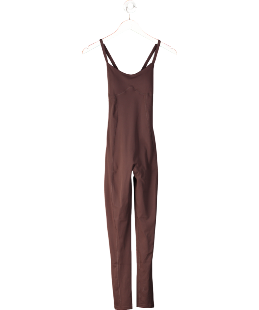 gymshark Brown Strappy All In One Full Length UK XS