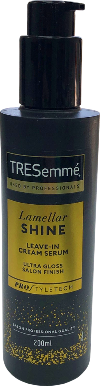 TRESemmé Lamellar Shine Leave-In Cream Serum Ultra Gloss Salon Finish 200ml