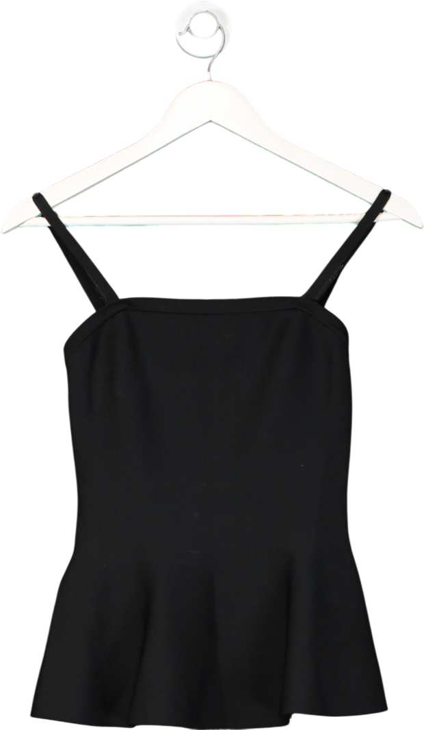 ME + EM Black Fit Flare Cami Top UK 8