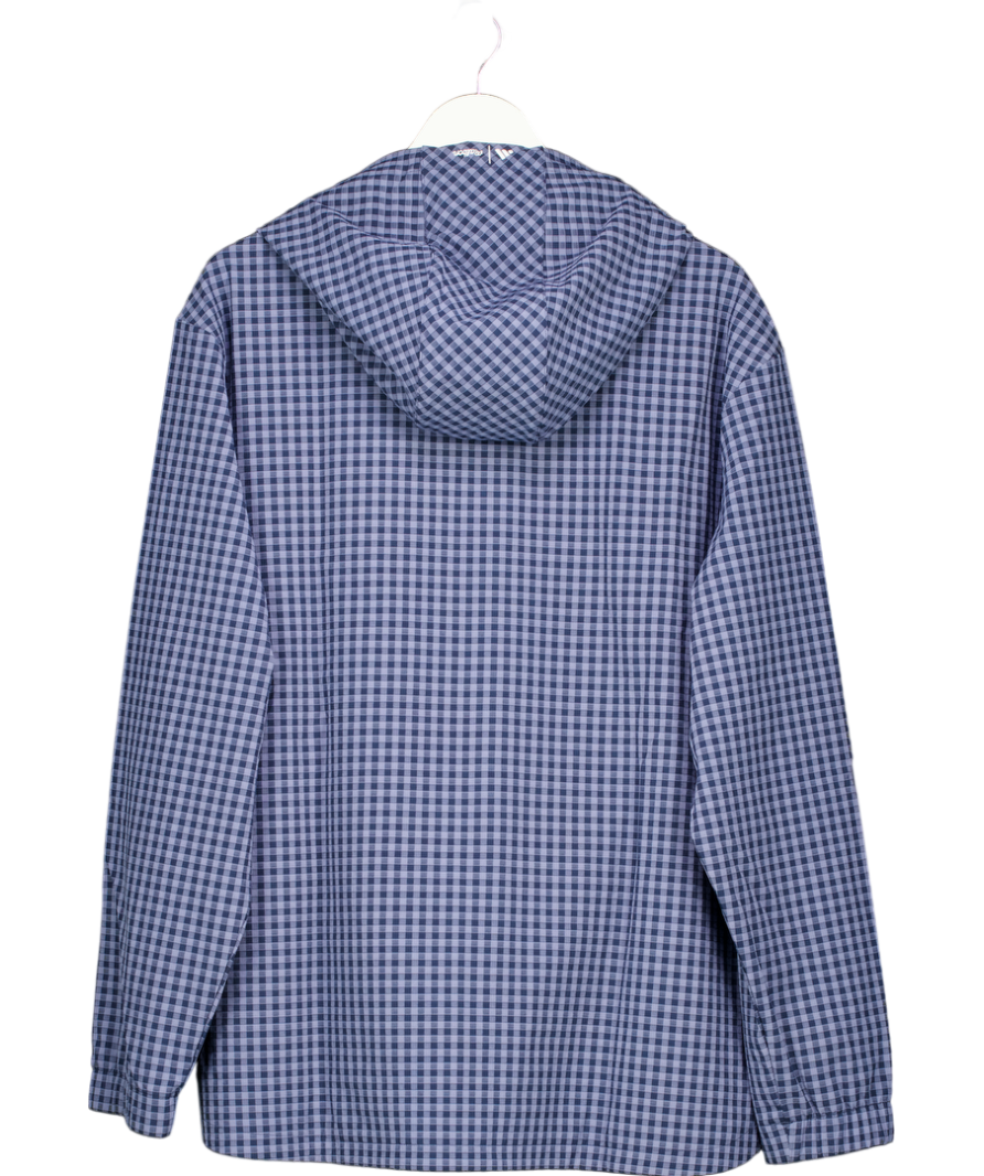 adidas Blue Adidas X Malbon 1/2-zip Anorak UK L