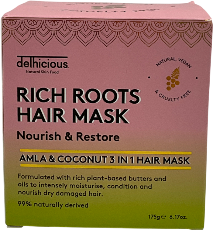 Delhicious Rich Roots 3-in-1 Nourishing Hair Mask 175g