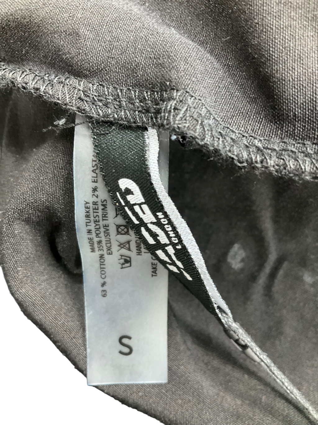 Jaded London Black Onyx Studded Pleated Skirt UK S