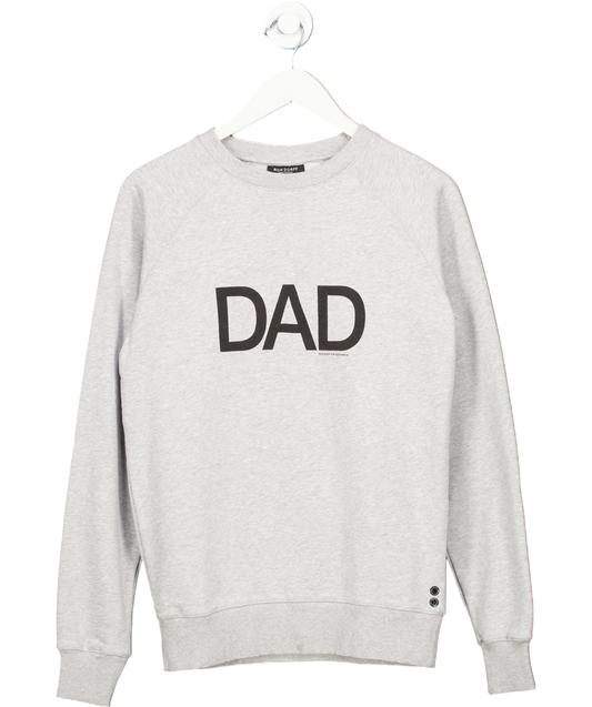 Ron Dorff Grey Organic Cotton Dad Sweatshirt UK XS