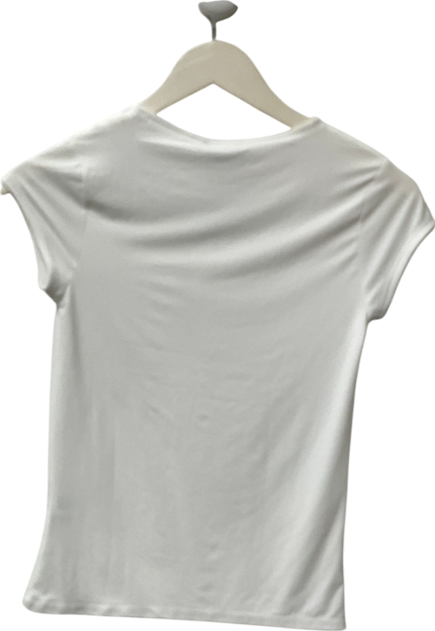 ZARA White T-shirt UK M