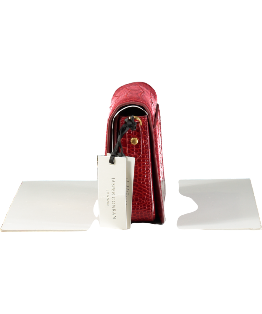 Jasper Conran London Red Leather Multi Strap Bag