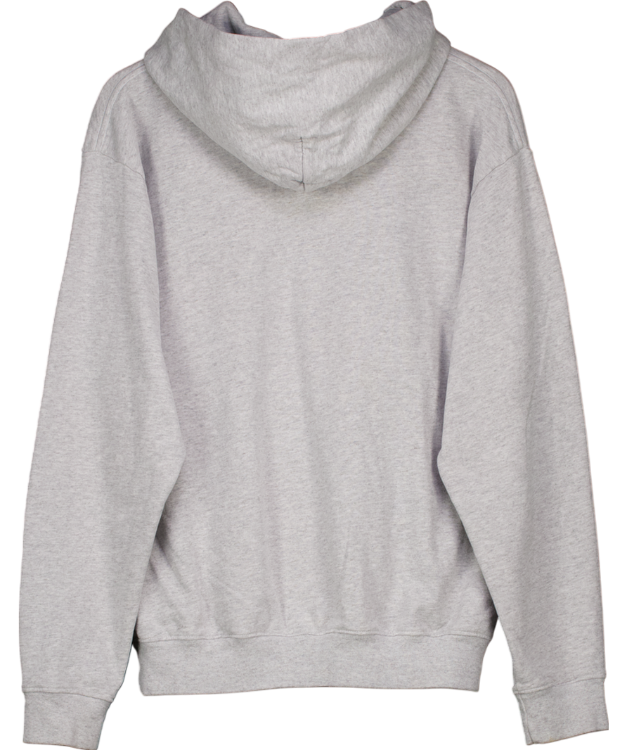Sporty & Rich Grey Health & Wellness Club Hoodie UK M