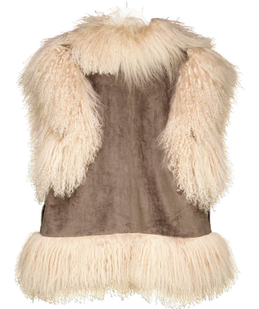 Charlotte Simone Stevie Vest - Olive Green UK XS