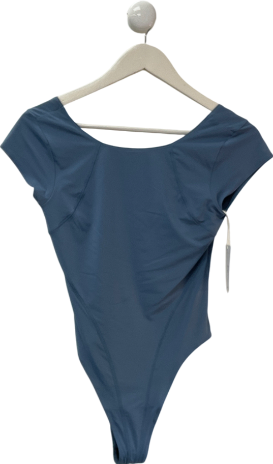 gymshark Blue Elevate Bodysuit UK S
