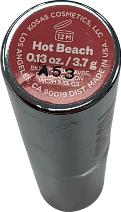 Kosas Wet Stick Moisturizing Shiny Sheer Lipstick Hot Beach 3.7