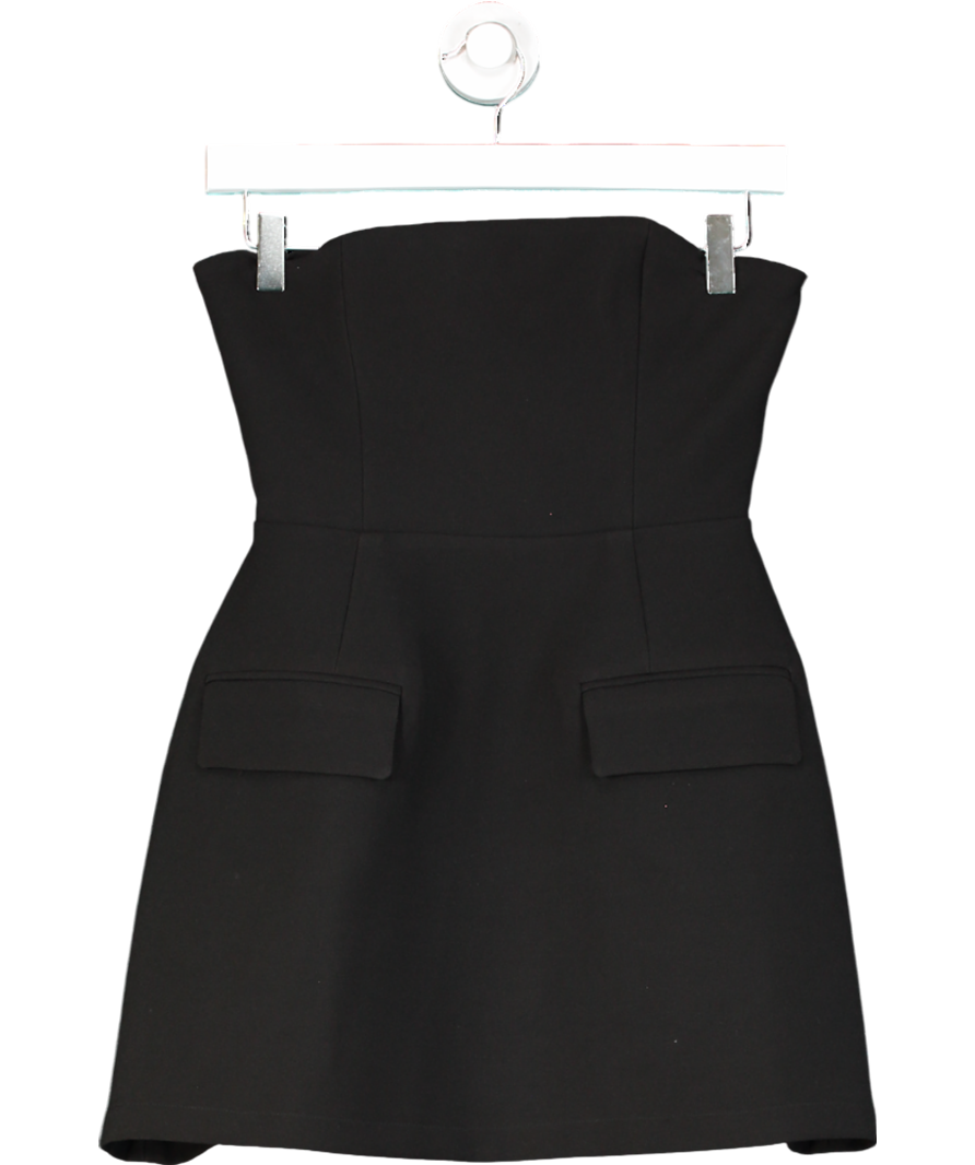 OddMuse Black The Ultimate Muse Strapless Dress UK XXS