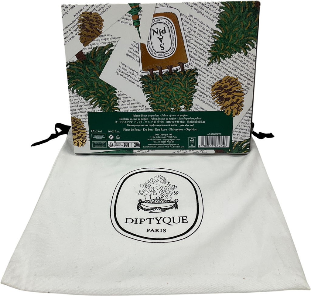 Diptyque Eau De Parfum Discovery Holiday Fragrance Gift Set, 5 X 7.5ml X5