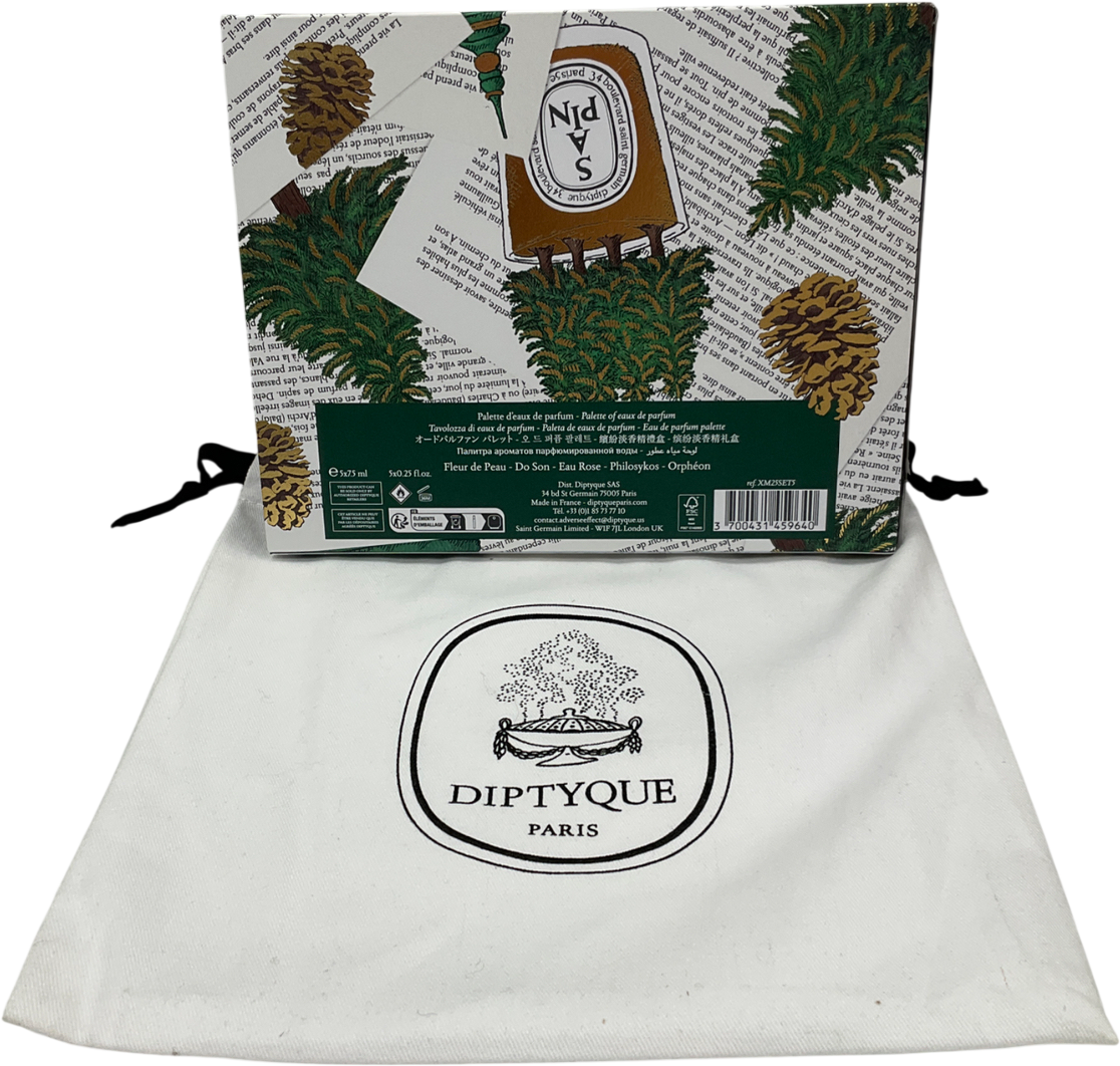 Diptyque Eau De Parfum Discovery Holiday Fragrance Gift Set, 5 X 7.5ml X5