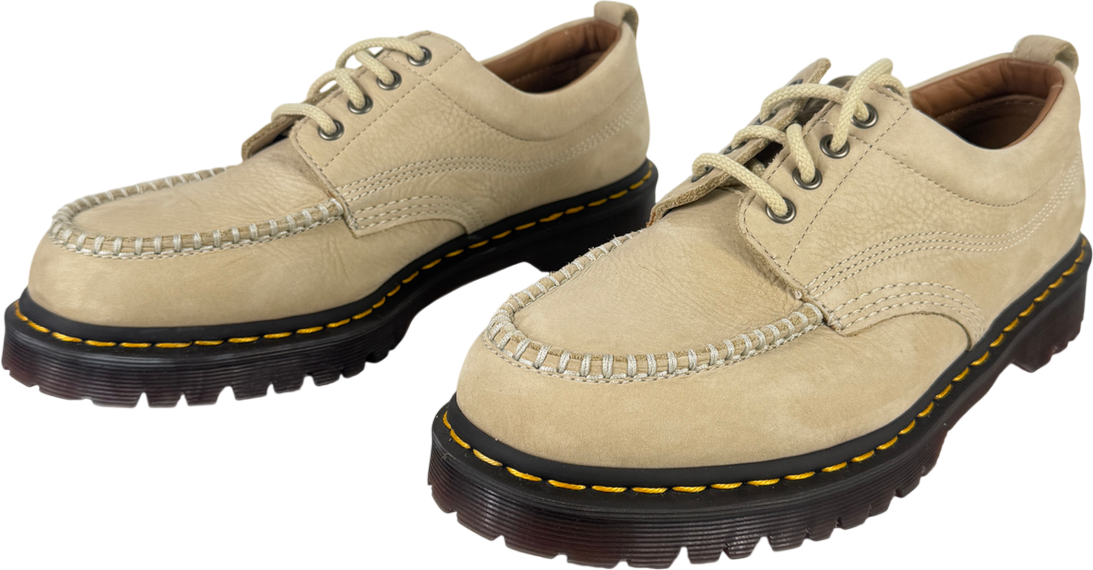 Dr Martens Cream Lowell Buttersoft Light Tan Shoe UK 10 EU 44