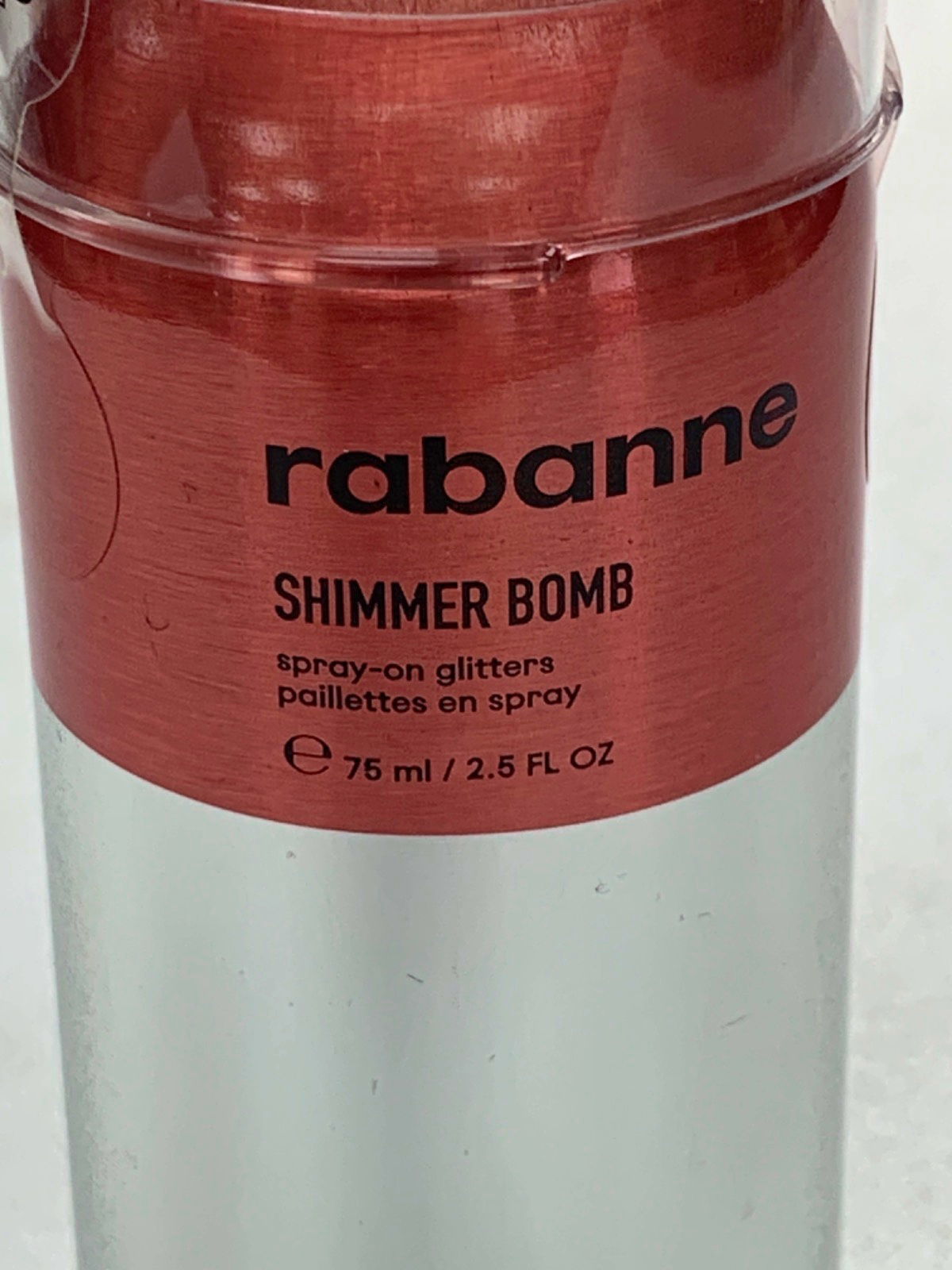 Rabanne Shimmer Bomb Spray-On Glitters Rose Doré 75 ml