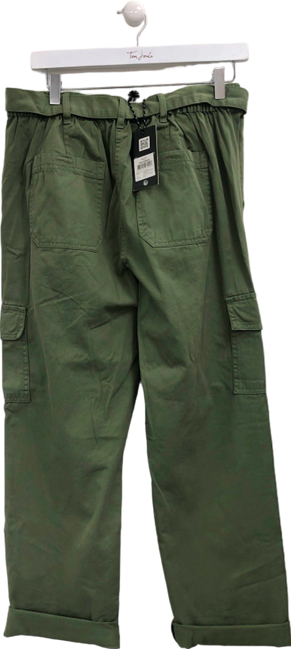 Threadbare Green Cargo Trousers UK 12