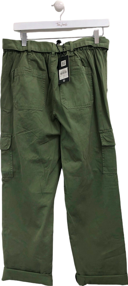 Threadbare Green Cargo Trousers UK 12